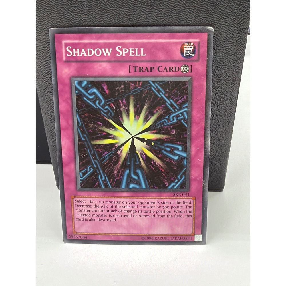 Yu-Gi-Oh Shadow Spell SKE-041 Starter Deck Evolution Continuous Trap Card Konami